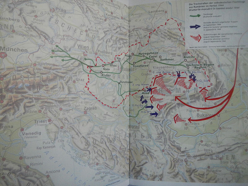 Evakuierungswege der Nordsiebenbrger Sachsen ...