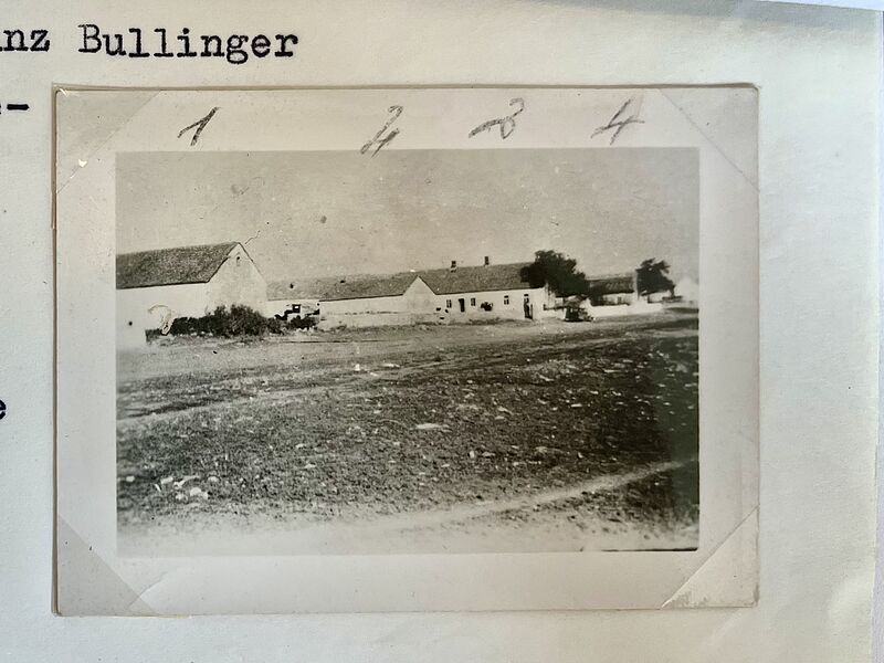 Hof der Familie Franz Bullinger in ...