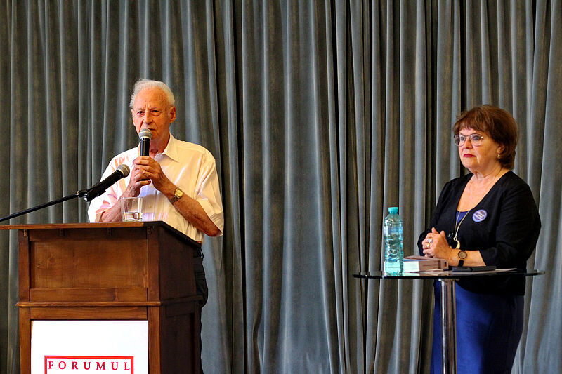 Dagmar Dusil und Gerhard Konnerth bei der ...
