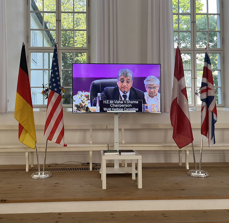 Vishal V. Sharma, Vorstand des Weltkulturerbe ...