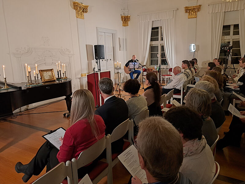 KulturTag auf Schloss Horneck: Im Festsaal wurde ...