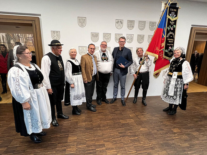 Vertreter der Kreisgruppe Ingolstadt mit Markus ...