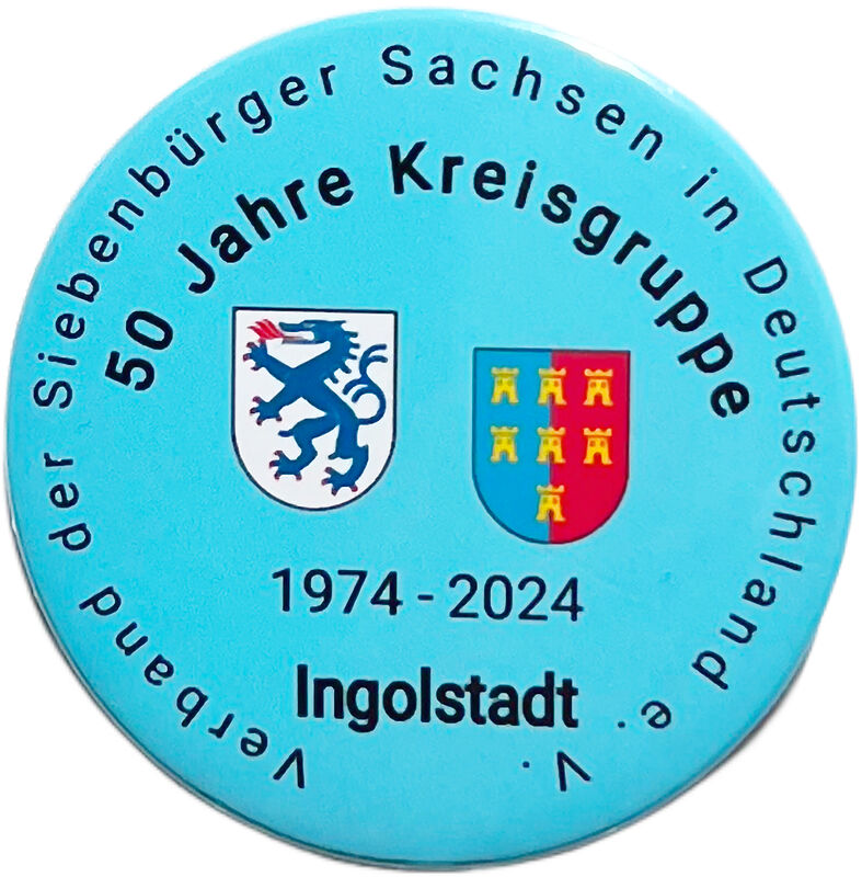 Festabzeichen zur 50-Jahr-Feier der Kreisgruppe ...