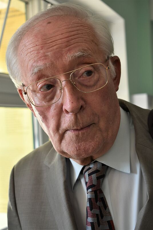 Joachim Wittstock während einer Pause bei der ...