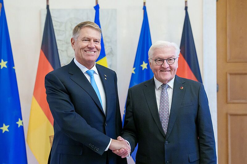 Bundesprsident Frank-Walter Steinmeier empfngt ...