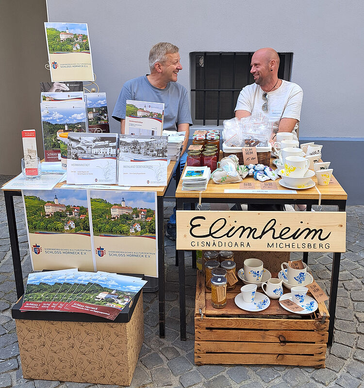Informationsstand des Schlossvereins in ...