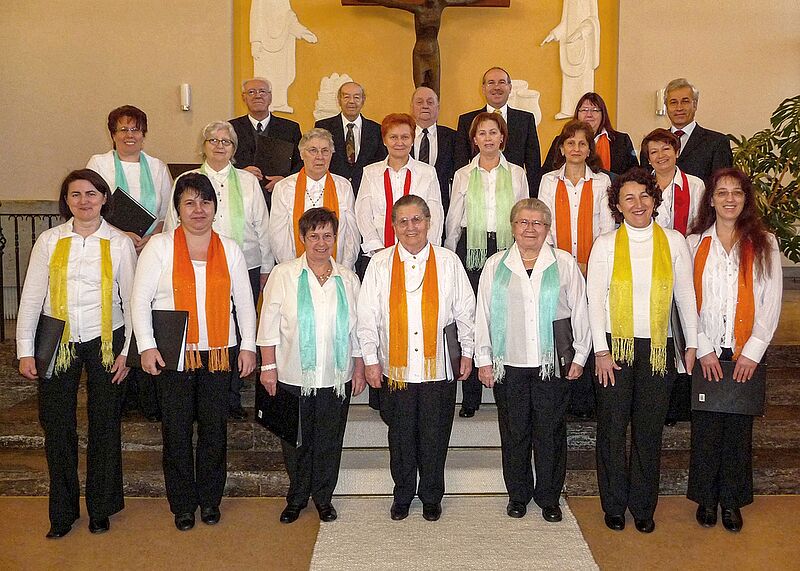 Singkreis Kampestweinkel unter der Leitung von ...