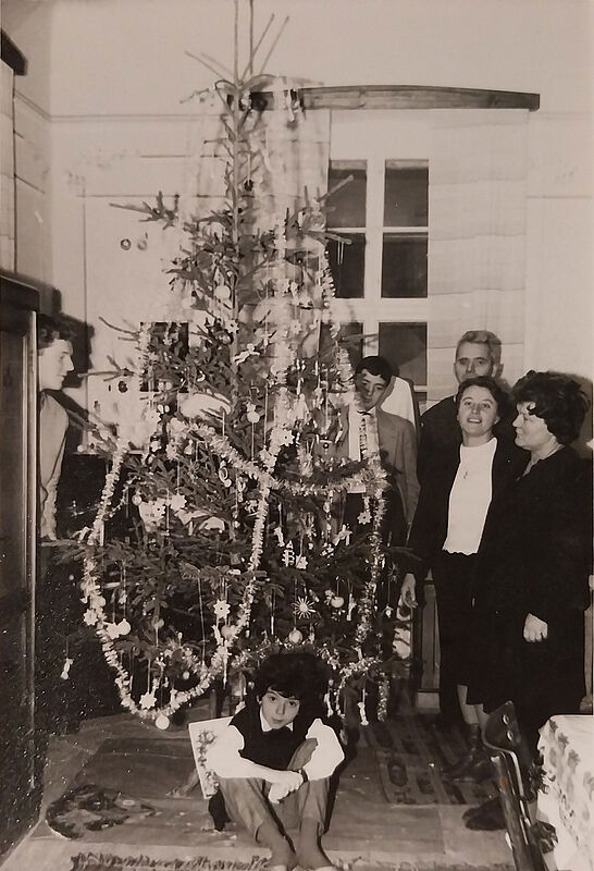 Weihnachten 1965 im Stolzenburger Pfarrhaus. ...