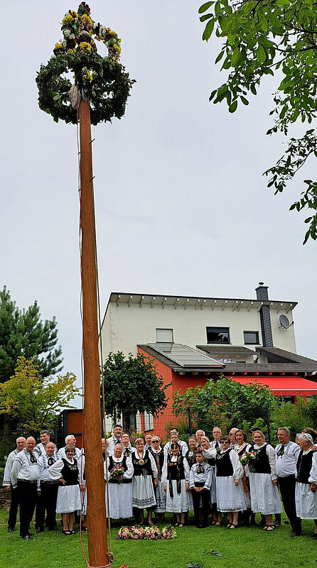 Trachtentrger der Kreisgruppe Wuppertal unter ...