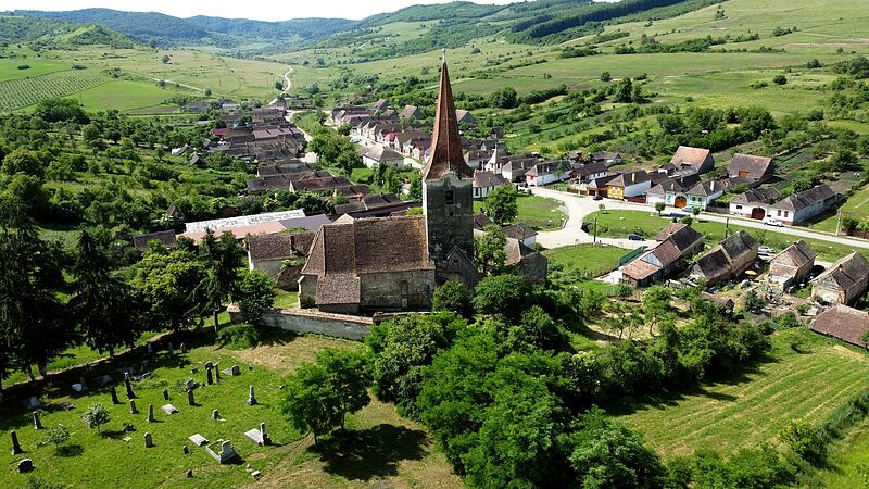 Felldorf: Die Kirche im Gebiet der Kleinen Kokel ...