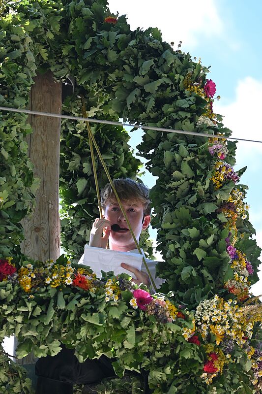 Altknecht Jonas Meindt in der Krone. Foto: ...