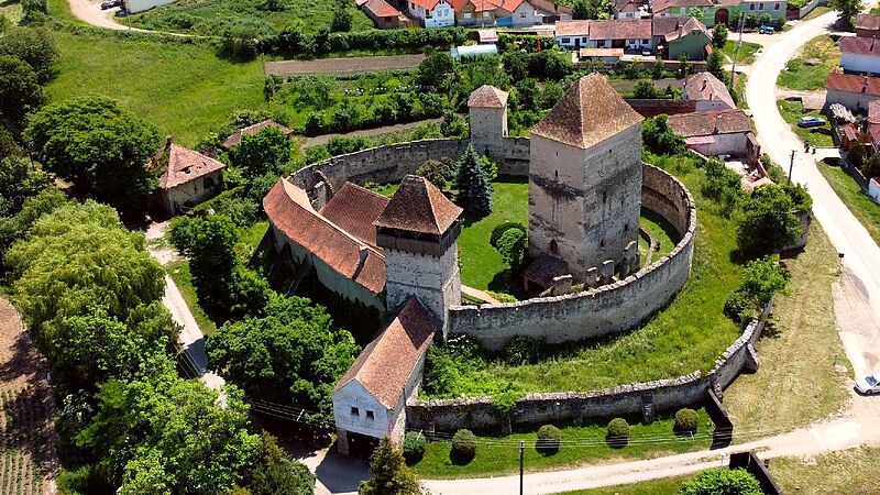 Kelling, die mittelalterliche Gr�fenburg, ist ...