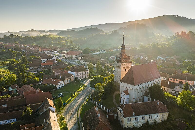 In der Kirchenburg Keisd wurden zwei Projekte ...