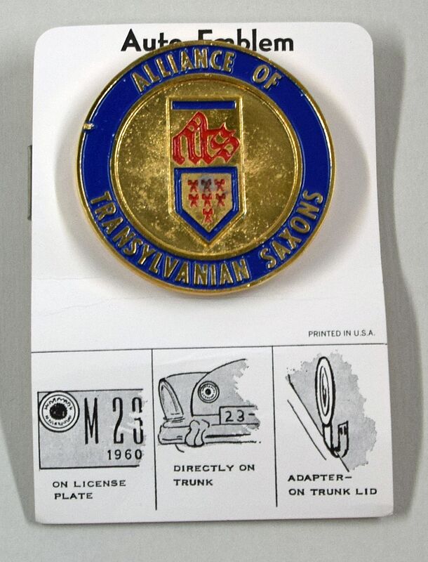 Abb. 4: Automobil-Emblem, ca. 1960er Jahre, ...