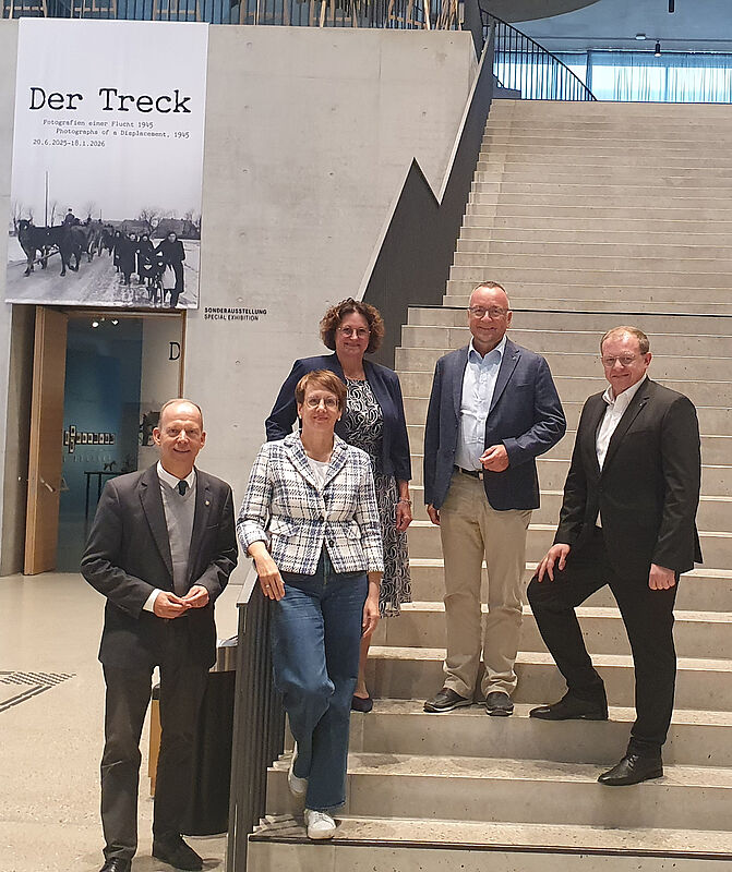 Gruppenbild von links: Heiko Hendriks, Dr. ...