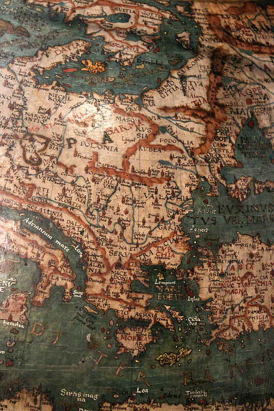 Siebenbürgen (eingezeichnet sind „TRANSILVANIA“, ...