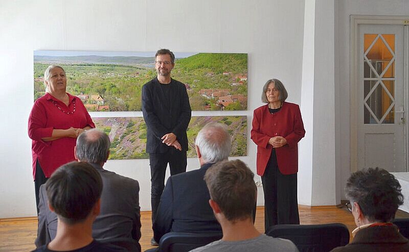 Gerhild Rudolf, Stefan Jammer und Heidrun König ...