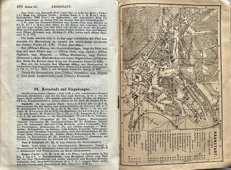 Baedeker‘s Oesterreich-Ungarn, 25. Auflage, S. ...