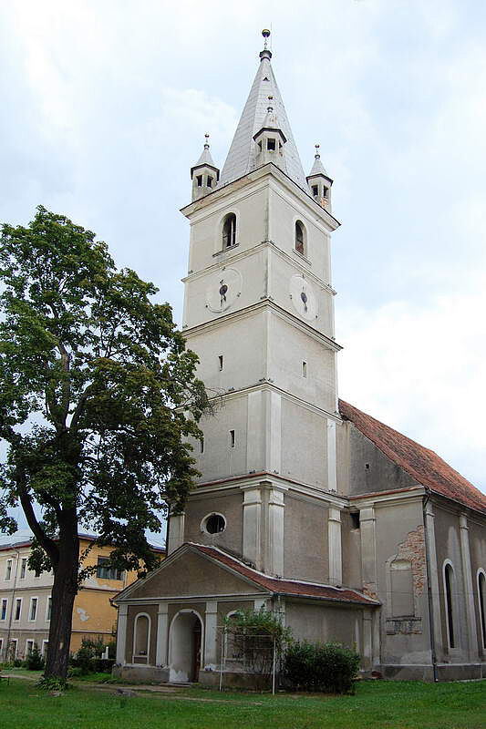 Die evangelische Kirche in Broos, 2016 Foto: ...