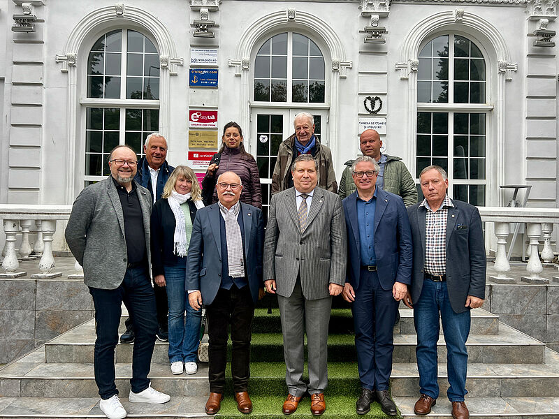 Delegation der CWG mit Vertretern der Industrie- ...