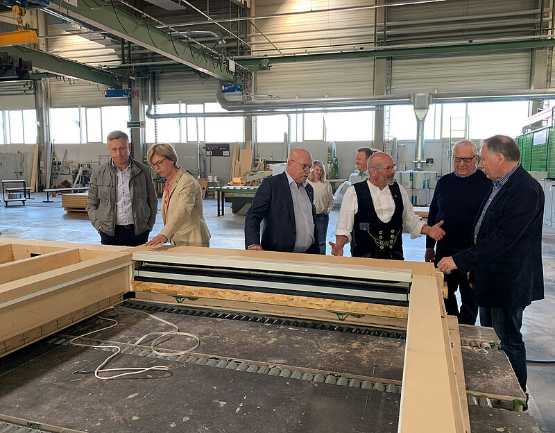 Besuch bei der RENSCH-HAUS GmbH Foto: Robert ...