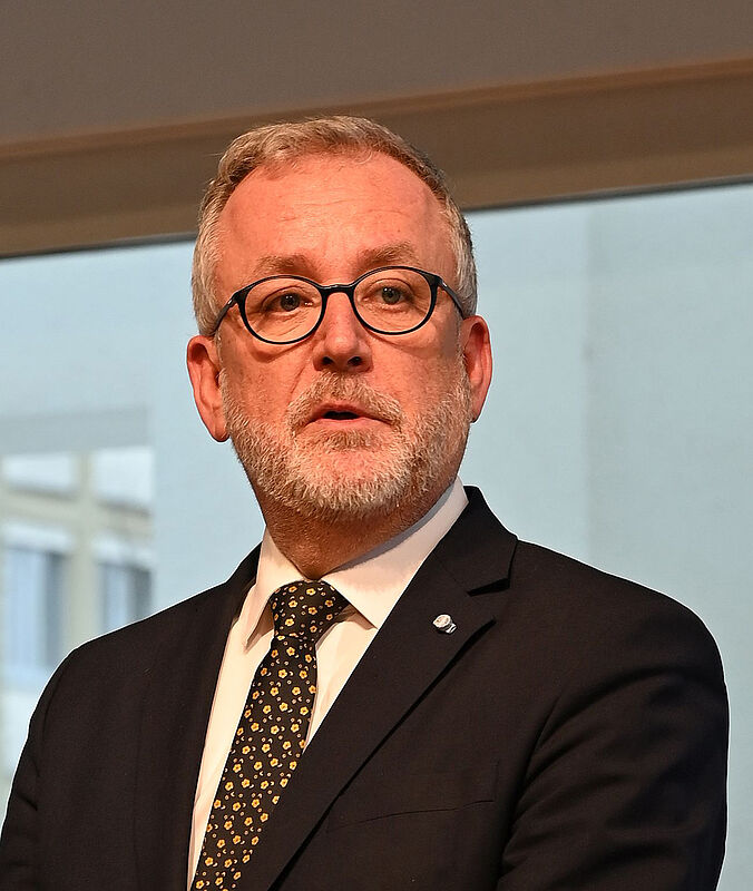 BdV-Prsident Dr. Bernd Fabritius bei seinem ...