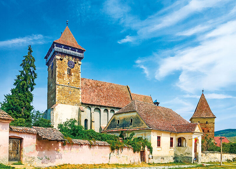 Kirchenburg Bogeschdorf im Kalender „Bilder aus ...