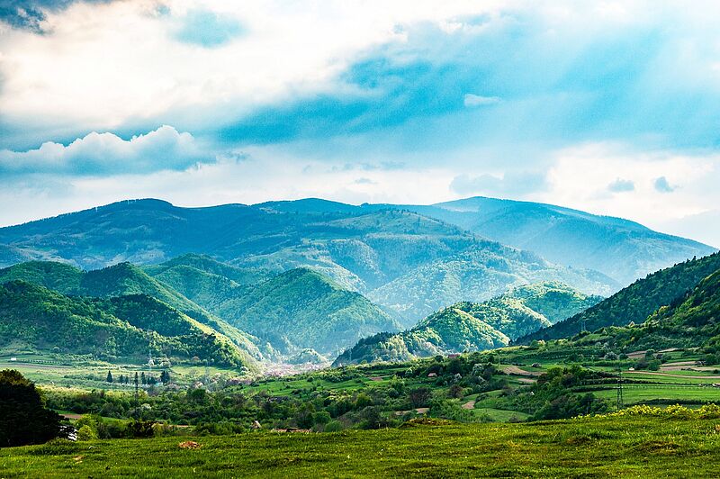 Zibinsgebirge bei Talmesch im Kalender ...