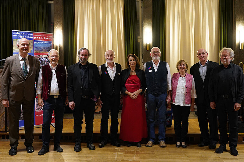 Kulturnachmittag in Karlsruhe (von links) mit ...