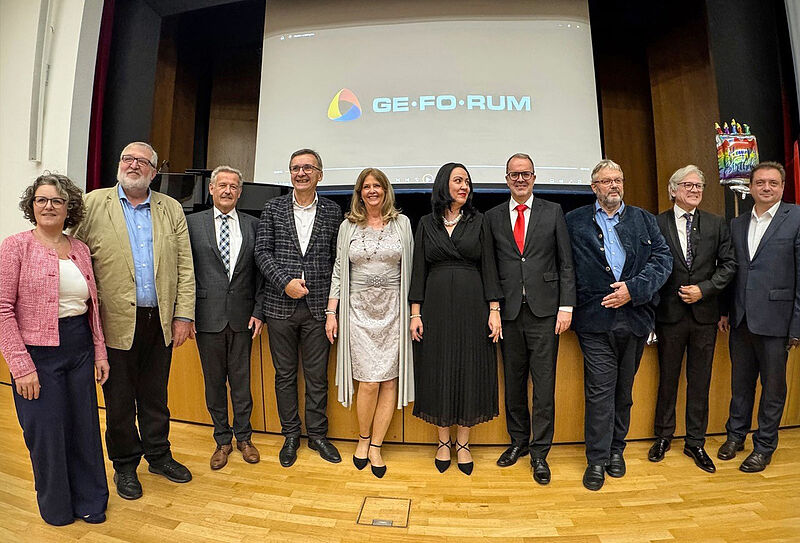 Ehrengste der Jubilumsfeier mit der ...