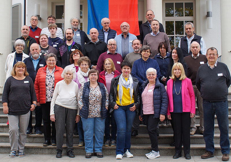 Gruppenbild mit Mitarbeitern am Projekt ...