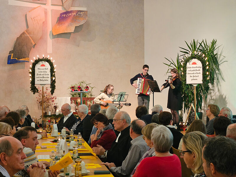 Carina Kirr, Philipp Lutsch und Hannah Kramer ...