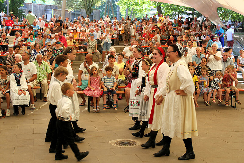 Beim 49. Begegnungsfest auf dem Heilbronner ...