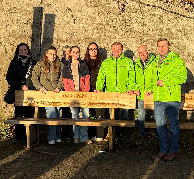 Vertreter der Kreisgruppe Heilbronn und des ...