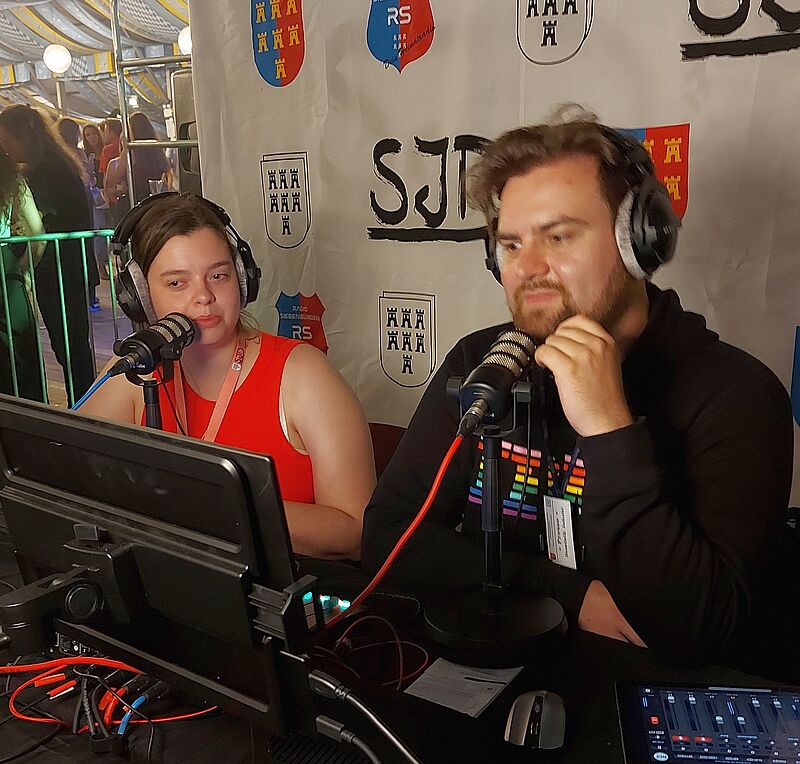 Rhea Klein und Dominik Jakobi beim ...