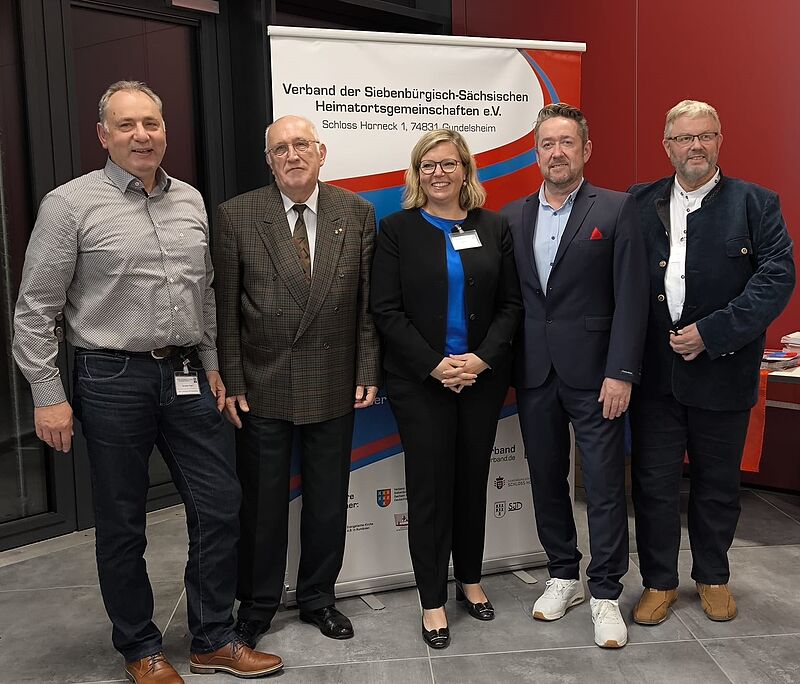 Der neue Vorstand des HOG-Verbandes, von links ...