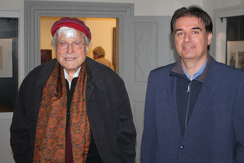 Peter Jacobi (links) und Dr. Markus Lörz in ...