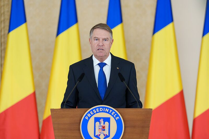 Rumäniens Staatspräsident Klaus Johannis erklärte ...