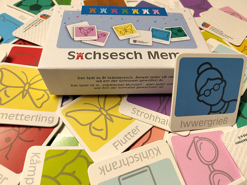 Das Sachsesch Memo enthlt 48 Karten mit den ...