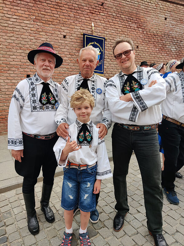 Beim Großen Sachsentreffen 2025 in Hermannstadt, ...