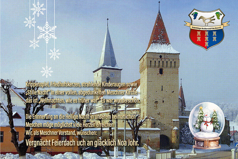 Ein Weihnachtsgru an alle Meschner und deren ...