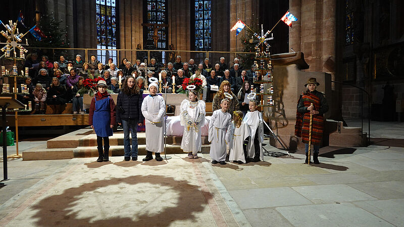 Weihnachtsgottesdienst in der Sebalduskirche. ...