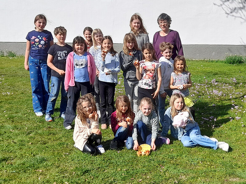 Nachbarschaft Rosenau: 15 Kinder hatten viel Spa ...