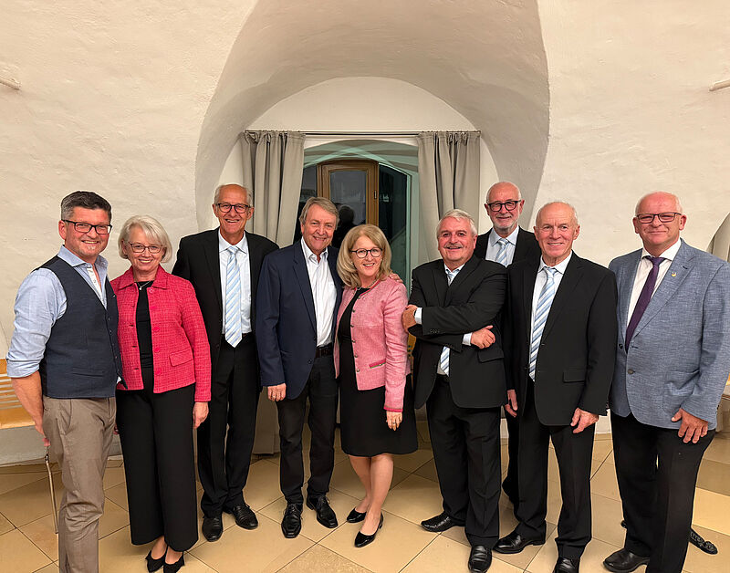 Nach dem Konzert kam es zum Austausch zwischen ...