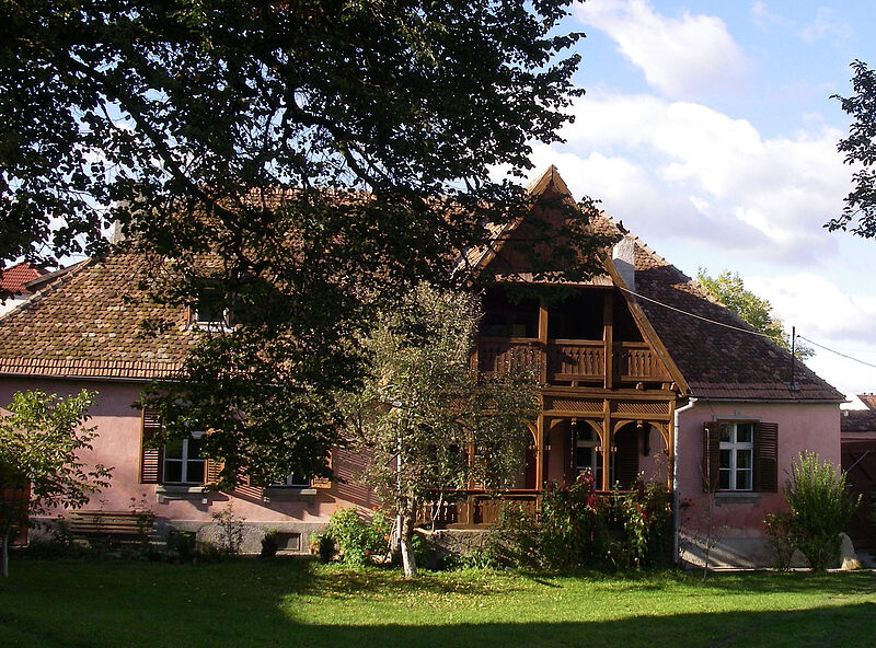 Das 200 Jahre alte Pfarrhaus in Katzendorf ist ...