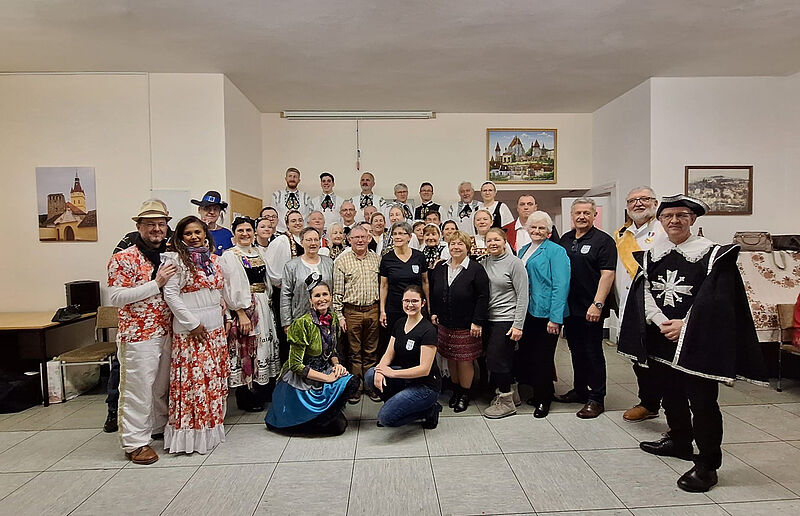 Projektgruppe Haferland mit Werner Kloos, ...