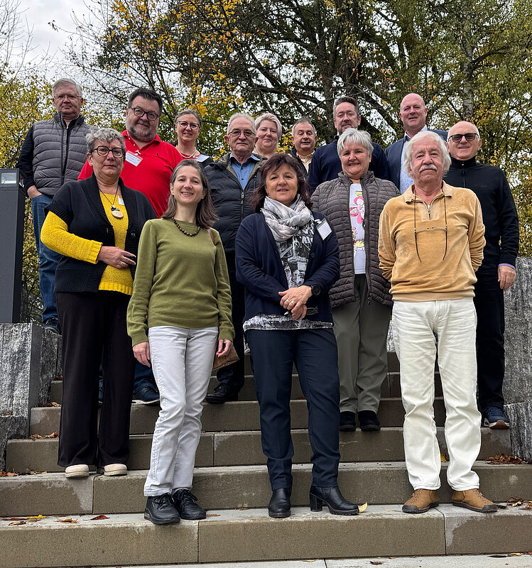 Die Teilnehmer aus dem Bereich der Regionalgruppe ...