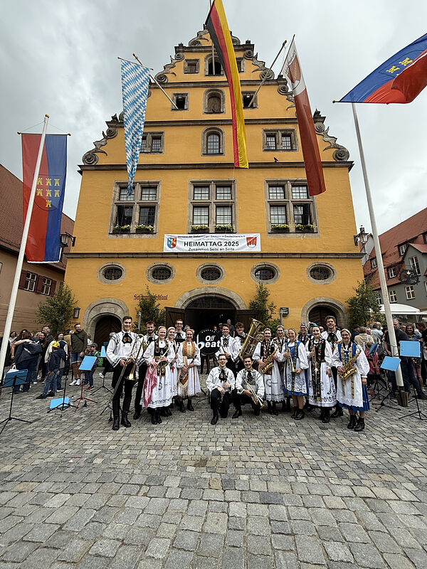 offbeat vor der Schranne nach ihrem Platzkonzert ...