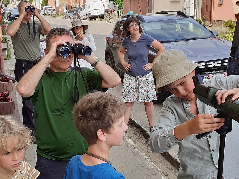 Storchzhlung in Rothberg. Foto: privat ...
