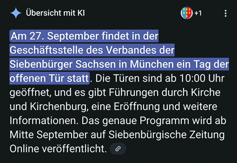 Die Fhrung durch die Kirchenburg in Mnchen wre ...